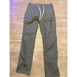 VUORI Pants XS Ripstop Climber Travel Athletic Olive breen EXCELLENT COND. LOWSH